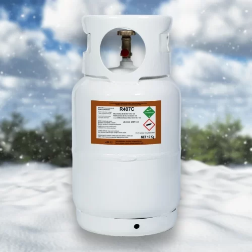 R-407C TR-Gas Tekrar Doldurulabilir Tüplü 10 Kg