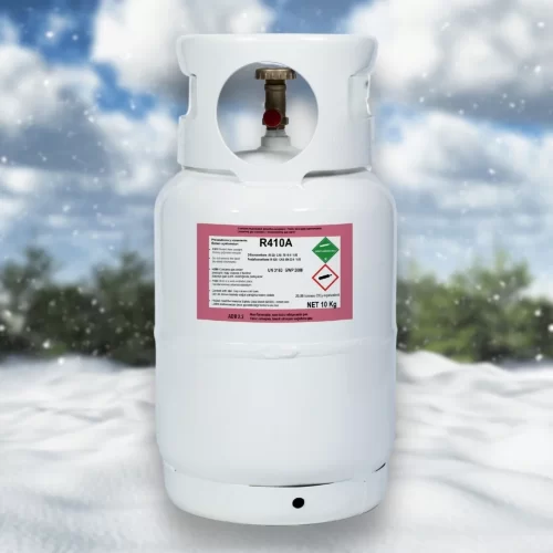 R-410A TR-Gas Tekrar Doldurulabilir Tüplü 10 Kg