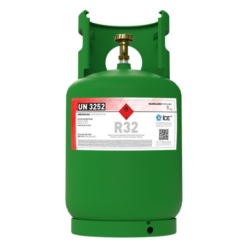 R-32 İCE-Gas Tekrar Doldurulabilir Tüplü 9 Kg