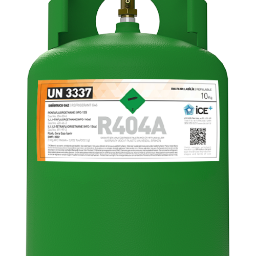 R-404A İCE-Gas Tekrar Doldurulabilir Tüplü 10 Kg