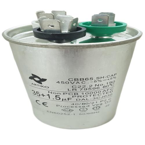 KONDANSATÖR KLİMA 370V 35+1,5
