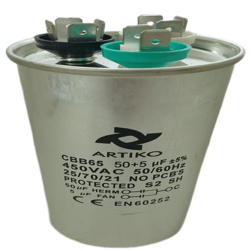 KONDANSATÖR KLİMA 50+5 UF