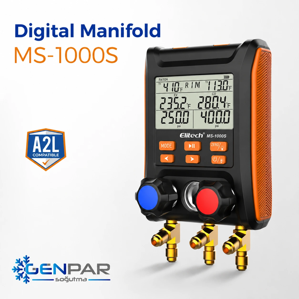 dijital manifold Elitech MS-1000S