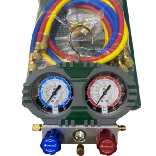 Hongsen HS-S60-104 CH Manifold Seti R410A R407C R404A R134a Klima Gaz Dolum Manifoldu